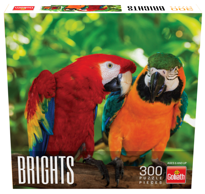 Brights Parrots 300pc puzzle